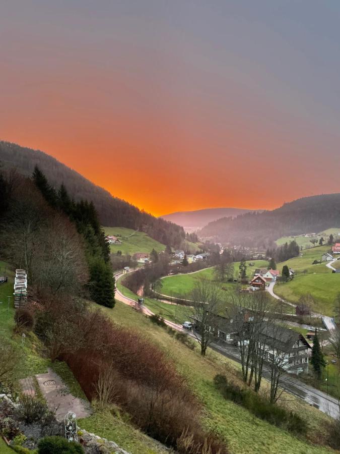 Апартаменты Altes Berghaus Obertal  Экстерьер фото